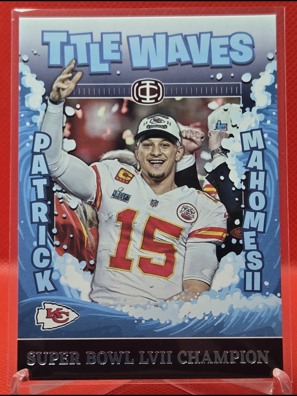 2025 Panini ICON COLLECTION MAHOMES -  'Title Waves'